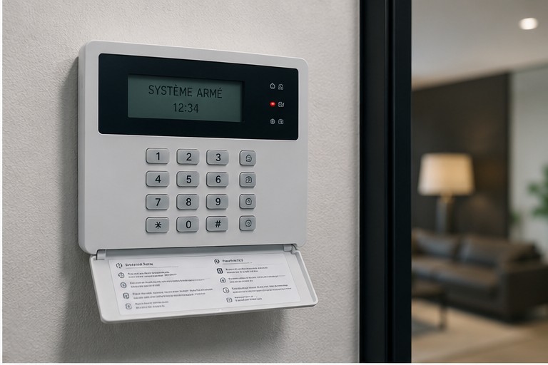 Contrôle d'accès professionnel avec badge et lecteur