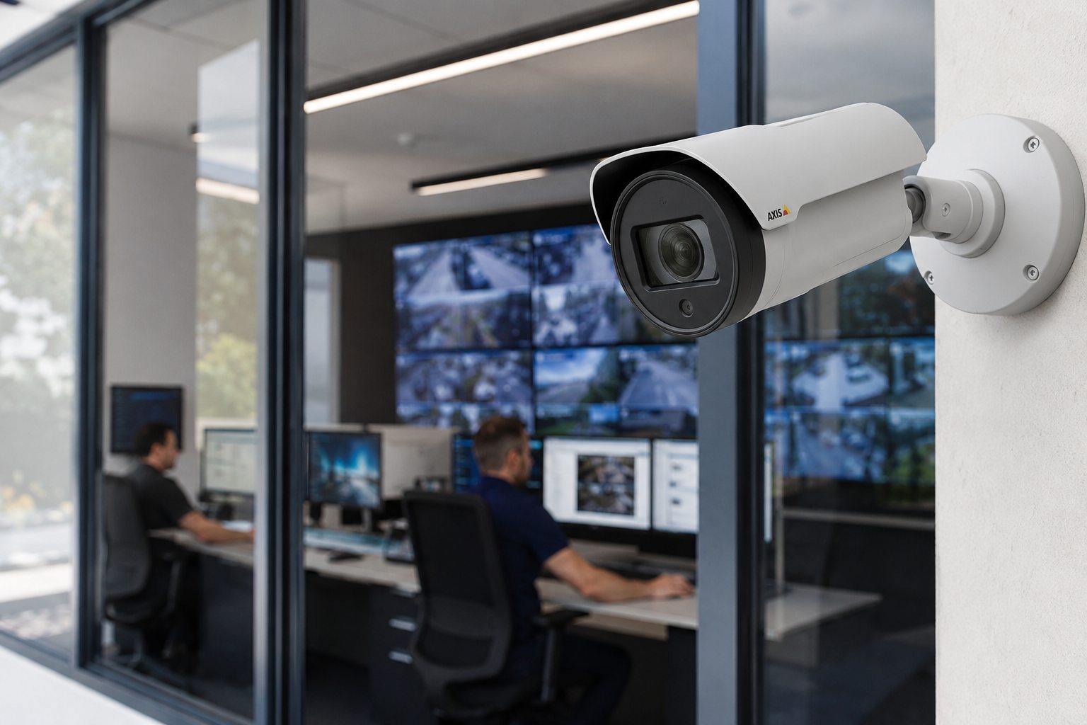 Installation professionnelle de vidéosurveillance